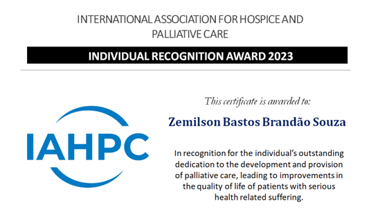 Individual Recognition Award 2023-IAHPC